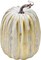 Halloween Lifelike Simulation Foam Pumpkins Set Fall Harvest Home Party Supplies (White Gold, One Size)